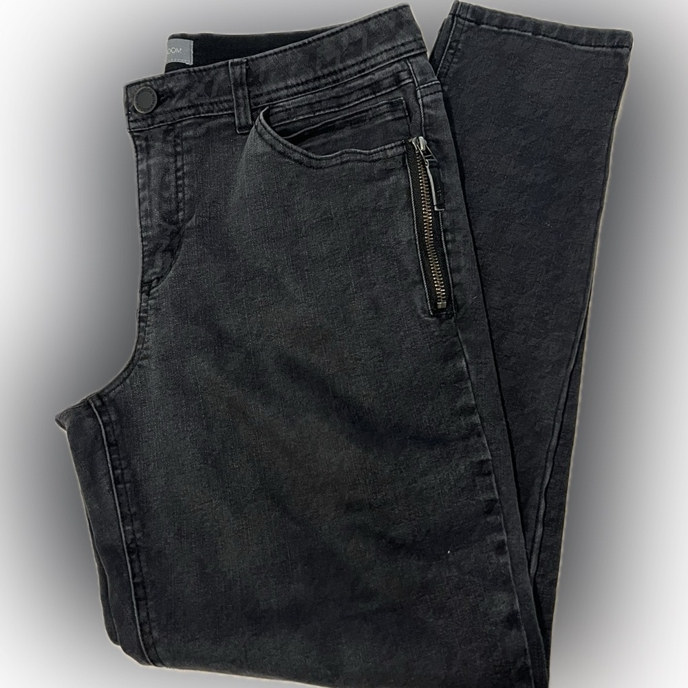 Wit & Wisdom Dark Gray Skinny Jeans